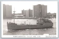 Robert Middleton Transport Ship - Marius Bar - RPPC - Real Photo Postcard - 1971 picture