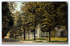 1907 View of High School Building Elyria Ohio OH Antique Posted Postcard picture