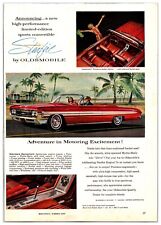 1961 Oldsmobile Starfire Convertible - Original Print Advertisement (8in x 11in) picture