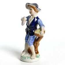 Vintage Bone China Porcelain Dutch Farmer Farm Boy Figurine Figure Statue picture