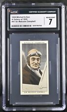 1936 Mitchell & Son A Gallery Of 1935 #41 Sir Malcolm Campbell  CGC 7 NEAR MINT picture