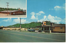 Vintage Postcard SD Custer Chief Motel Steak House Roadside Multi View Car -1227 picture