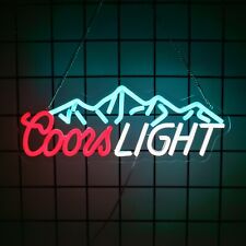 Coors Light Neon light  Dimmable Bar Decor for Home, Man Cave, Club, Party picture