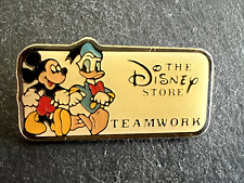 DS Teamwork Award Pin - The Disney Store - Mickey & Donald Cast Disney Pin 1262 picture