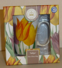 Royal Botanic Gardens KEW Coffee Tea Mug Tulips NEW picture