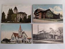 Vintage Lot of 4 Postcards (Unposted) Corvallis Oregon #2 Cannery, Forestry picture