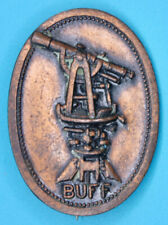 Original Vintage Buff Transit Certificate of Ownership Pin picture