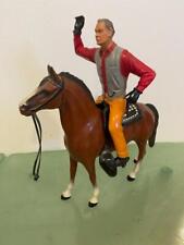 Hartland Vtg 50s Seth Adams Wagon Train Ward Bond Horse Rider Western Cowboy Toy picture