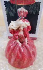Hallmark Keepsake Ornament Holiday Barbie Collectors Series 1993 Handcrafted picture
