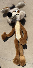 RARE 33” VTG 1987 Wile E. Coyote Warner Bros Mighty Star Plush Stuffed Animal picture
