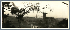Panoramic view of Tsingtao ( ), Roman Catholic Church Vintage Silver Print. Ch picture