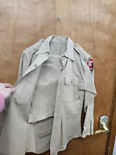 Army 70th Infantry Division Uniform - Shirt & Pants - Vintage - WWII - Tan picture