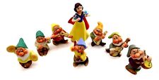 Vintage Snow White and the Seven Dwarfs Figurines SCHMID DISNEY 2.75