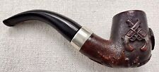 Western Themed High Quality Hand Carved Briar Estate Pipe picture