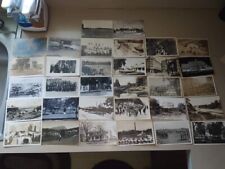 41 Diff Rppc Lot Photo Photographs Image Sports Art Towns Baseball Military Htf picture