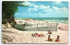 1950s ST PETERSBURG FL FLORIDA PASS A GRILLE BEACH HOLIDAY ISLES POSTCARD P2038 picture