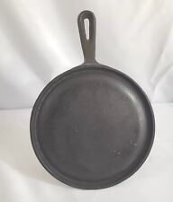 Griswold #8 8 inch Round Griddle Slant pan #127 B Vintage Cast Iron Rare HTF picture