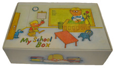 VTG School Box Pencil Box School Supply Box Teacher Student Classroom Minster OH picture