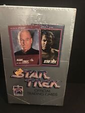✨Vintage Star Trek Trading Cards Factory Sealed 1991 Impel Wax Box (36 Packs)✨ picture