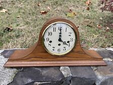 Sligh Mantle Clock Franz Hermle Movement Stanton Model # 0515 - 1-A Oak Cabinet picture