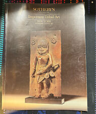 Sotheby's Important Tribal Art Auction Catalog (May, 1985) picture