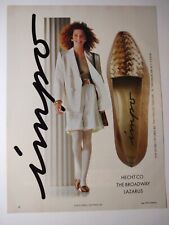 Vintage Print Advertisement 1990s Impo Fashion Apparel Shoes picture