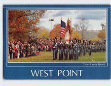 Postcard Cadet Color Guard West Point New York USA picture