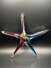 Art GlassStar Hand Pulled and Shaped, Signed by Artist picture