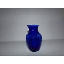 Vintage Indiana Glass swirl pattern 5 /12 inch vase Tag still on picture