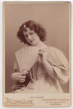 LULU GLASER :ROCKET ASCENT FROM UNDERSTUDY TO STAGE STAR: CHICAGO : CABINET CARD picture