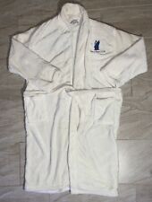 Disney Cruise Line Cream Long Robe With Belt Soft Plush One Size Fits Most picture