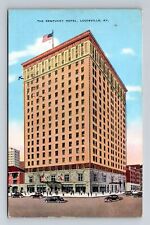 Louisville KY-Kentucky, The Kentucky Hotel, Advertising, Vintage Postcard picture