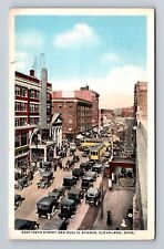 Cleveland OH-Ohio, Aerial East 105th Street And Avenue, Vintage Postcard picture