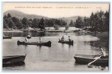c1910 Waterfront Far Shore Timberland Pottersville New York NY Antique Postcard picture