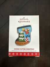 Hallmark Keepsake 2017 COOKIE CUTTER CHRISTMAS Series 6th Ornament Stocking picture