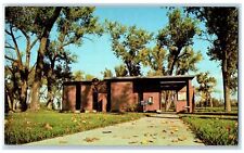 c1960's Brady Westbound Rest Area Maxwell Nebraska NE Unposted Trees Postcard picture
