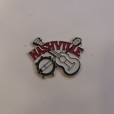 Nashville Music City Country Vintage Rubber Fridge Magnet picture
