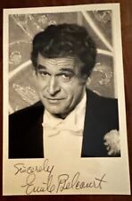 Opera Autographs Émile Belcourt Canadian Operatic Tenor signed photograph picture