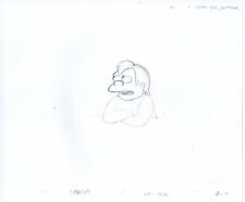 Simpsons Nelson Muntz Original Red Pencil Line Concept Art CABF10, SC-122, B-2 picture