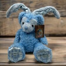 Disney Parks 2003 EASTER BLUE HIDDEN MICKEY BEAR Pre-Duffy PLUSH Tags Story Book picture