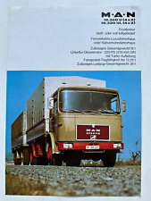 MAN 19.320 U, 19.320 UL (4x2) truck brochure (German) picture