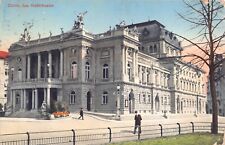 Antique Postcard Zurich, Switzerland 1913  Das Stadtheater picture