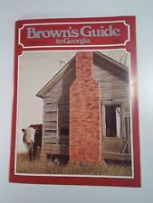Georgia Brown's Guide Magazine Vtg 1979 Rare Jackson Milledgeville Tifton Athens picture