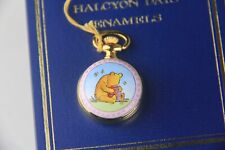 HALCYON DAYS WINNIE THE POOH SMALL POCKET WATCH MADE IN ENGLAND picture