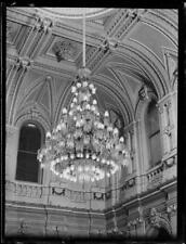 Chandelier in the vestibule of the Town Hall, Sydney, ca 1930s Old Photo picture