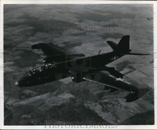 1961 Press Photo The USAF Martin B-57B bomber plane in flight - lrx82950 picture