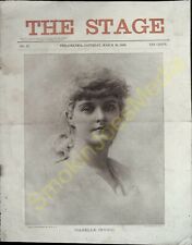 The Stage Magazine No. 27 Philadelphia Saturday March 30 1889 Ten Cents  picture