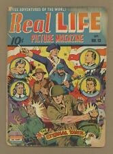 Real Life Comics Picture Magazine #13 FR 1.0 1943 picture