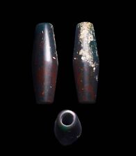 CERTIFIED AUTHENTIC Ancient 1500 years old Asian Chung Dzi Agate Stone Bead wCOA picture