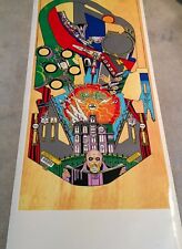 Bally ADDAMS FAMILY pinball machine Playfield overlay picture